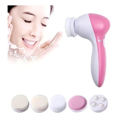 Kit SkinCare Pro™ 5 en 1 – Limpiador Facial Profundo + Extractor de Puntos Negros