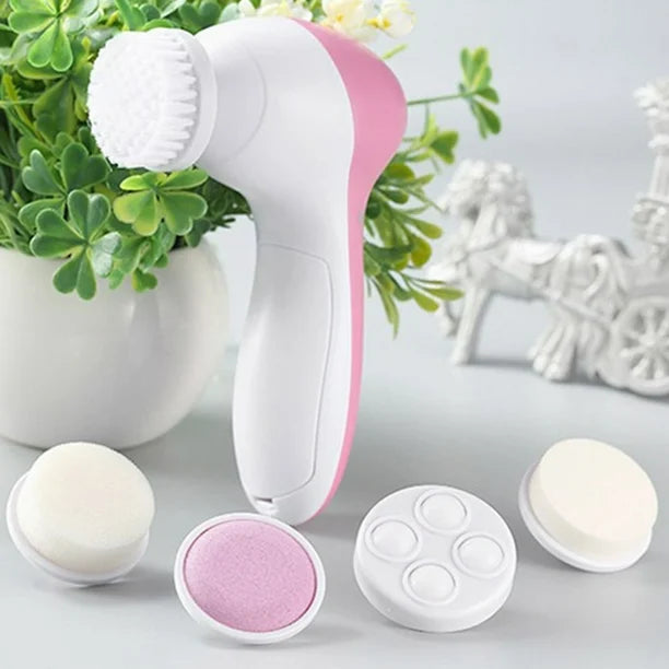 Kit SkinCare Pro™ 5 en 1 – Limpiador Facial Profundo + Extractor de Puntos Negros