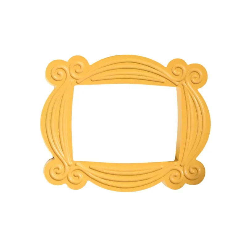 Iconic Yellow Peephole Frame – Handmade Replica