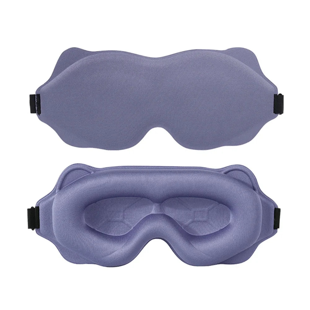 Total Blackout 3D Sleep Mask – Pressure-Free Deep Sleep Solution
