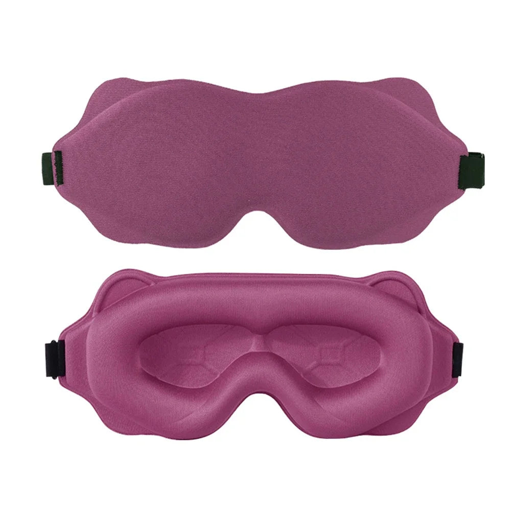 Total Blackout 3D Sleep Mask – Pressure-Free Deep Sleep Solution