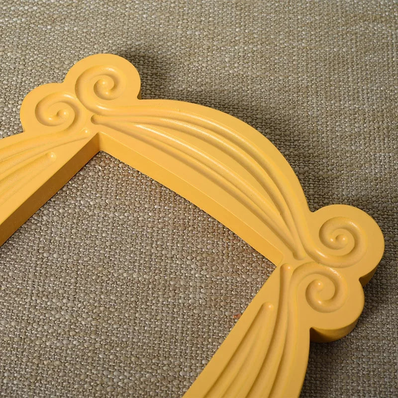 Iconic Yellow Peephole Frame – Handmade Replica