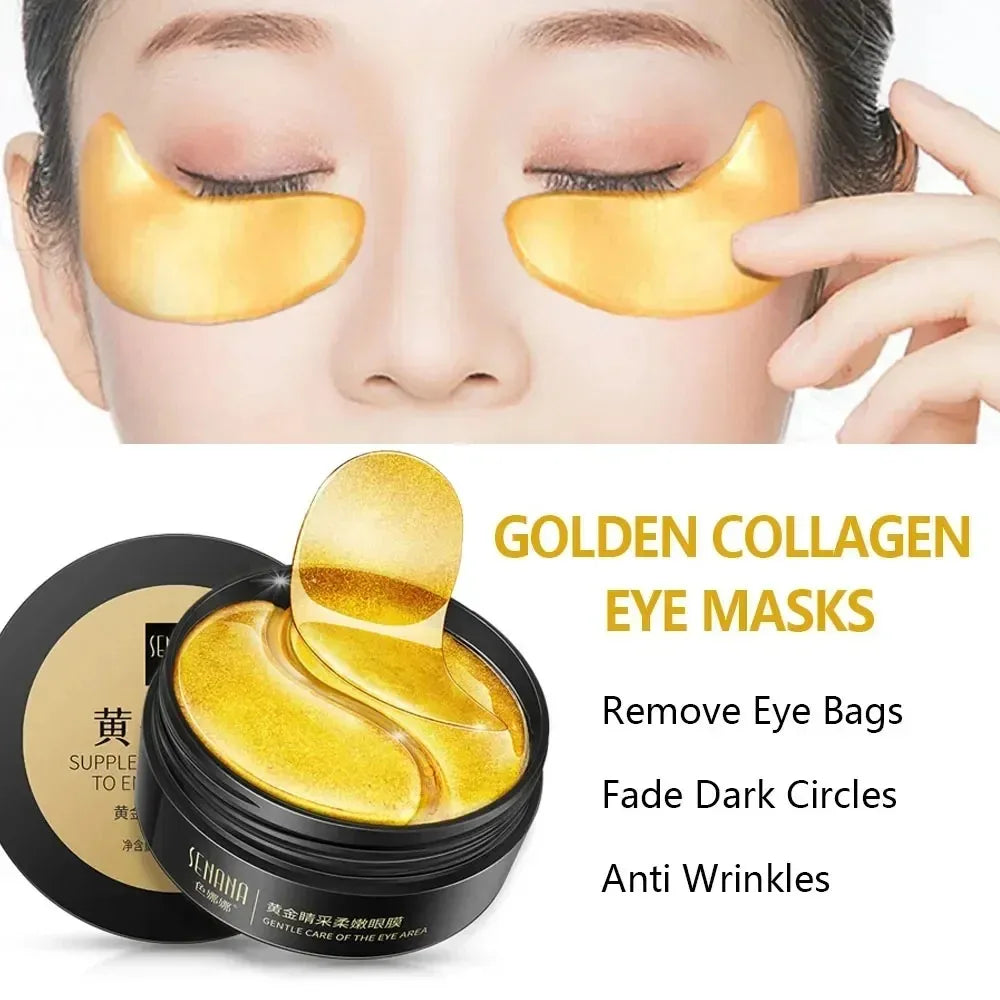The Perk: 24K Gold & Hyaluronic Revitalizing Eye Mask 60pcs