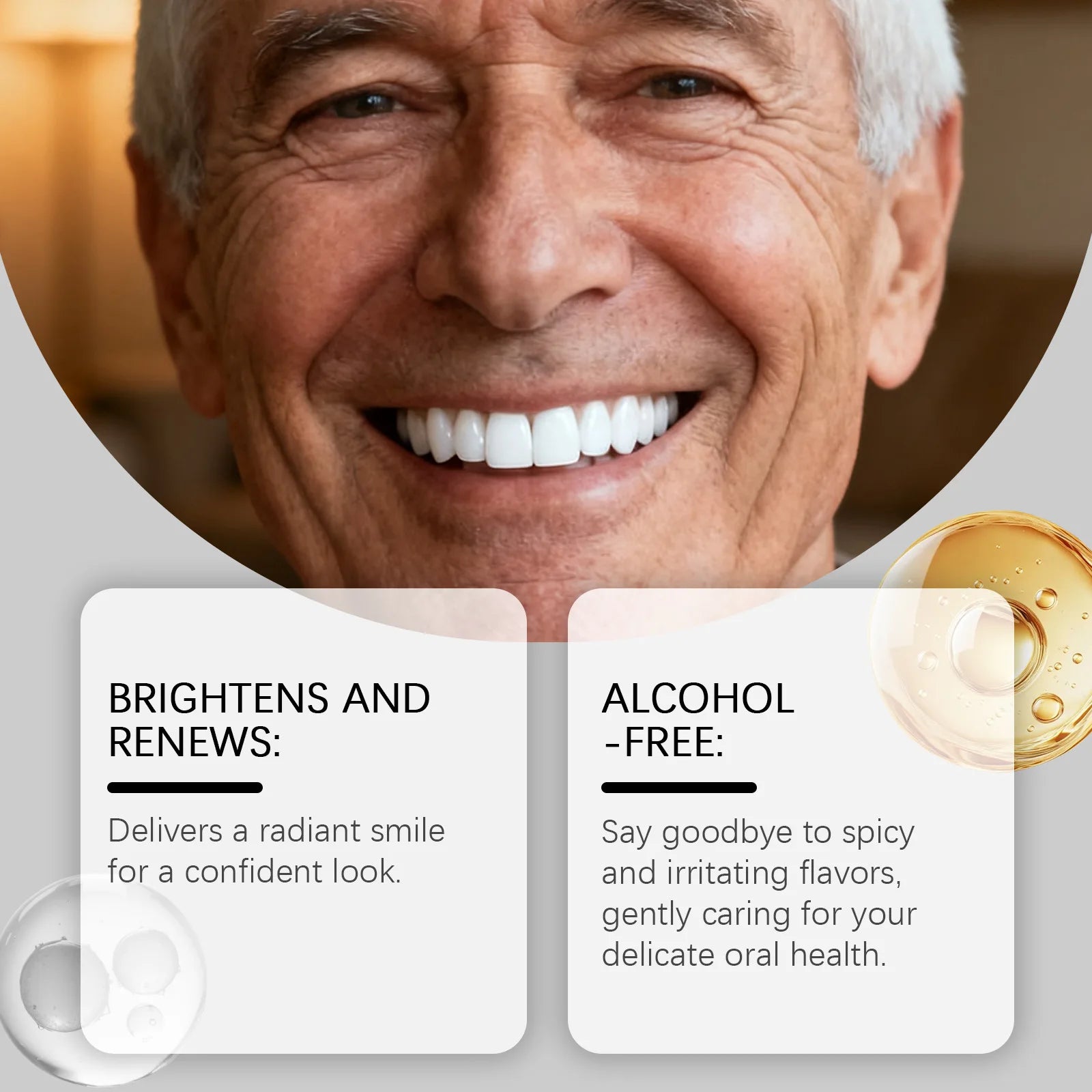 Advanced Teeth Whitening Mouthwash – Instant Stain Remover & Fresh Breath Oral Cleanse