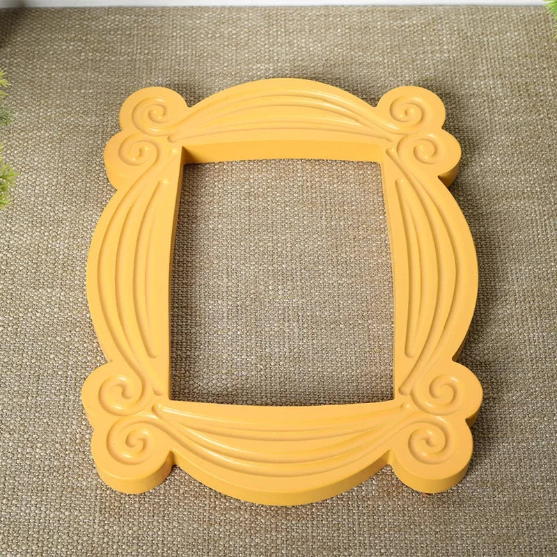Iconic Yellow Peephole Frame – Handmade Replica